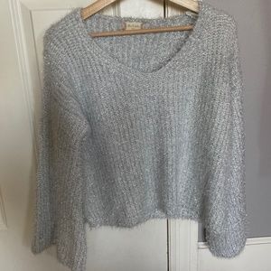 Altar'd State silver lash sweater